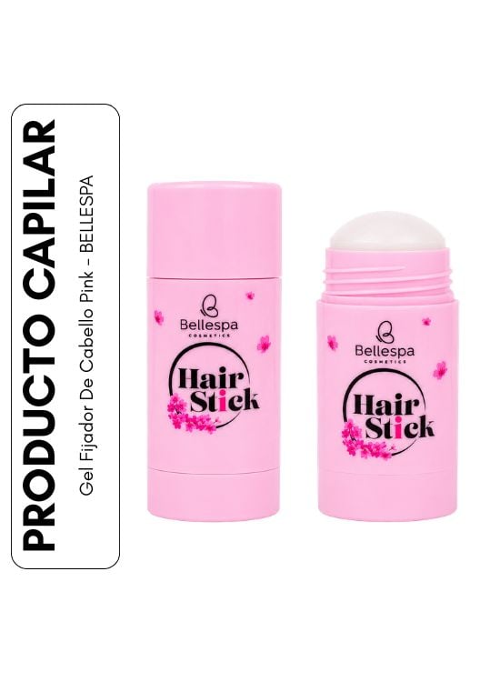 GEL FIJADOR DE CABELLO PINK - BELLESPA - 1