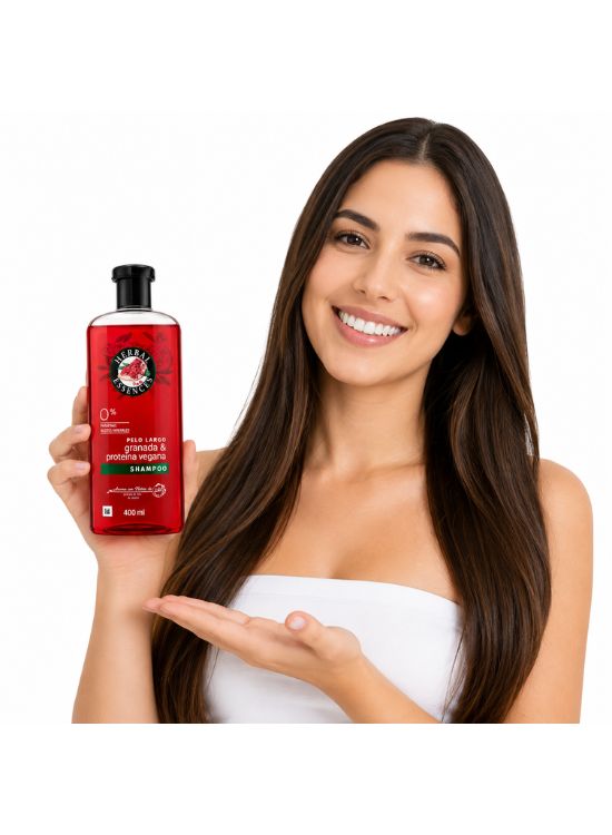 SHAMPOO GRANADA Y PROTEÍNA 400 ML - HERBAL ESSENCES - 3