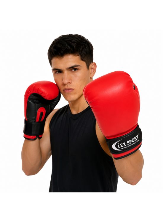 GUANTES DE BOX NACIONAL ROJO - 2