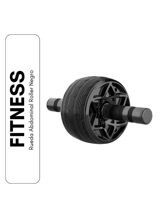 RUEDA ABDOMINAL ROLLER NEGRO - 1