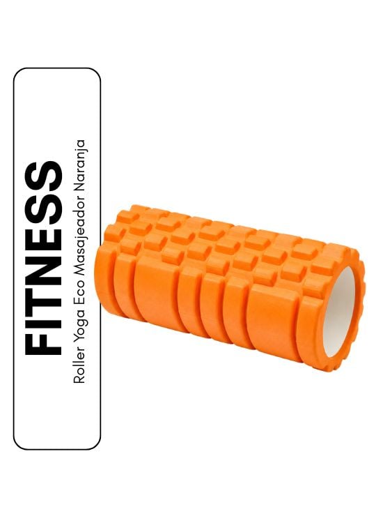 ROLLER YOGA FITNESS ECO MASAJEADOR NARANJA - 1