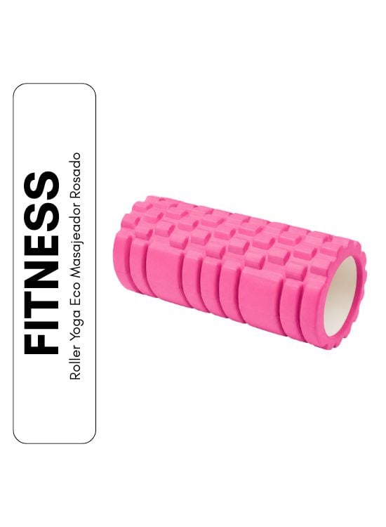 ROLLER YOGA FITNESS ECO MASAJEADOR ROSADO - 1