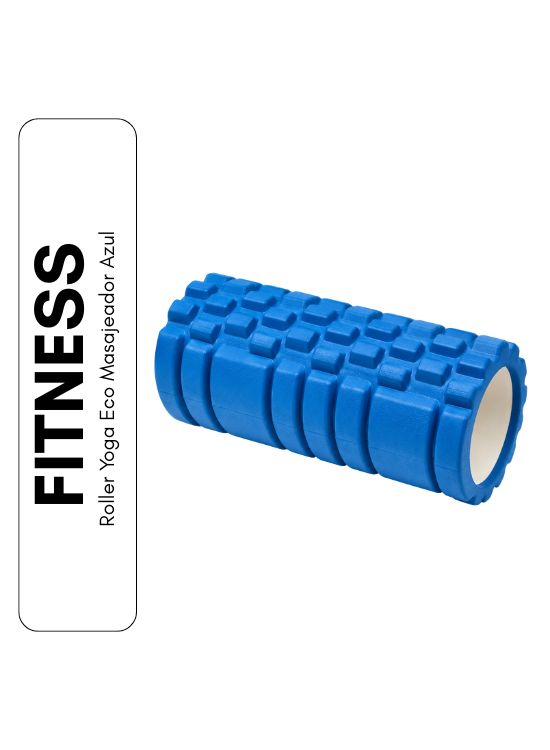 ROLLER YOGA FITNESS ECO MASAJEADOR AZUL - 1