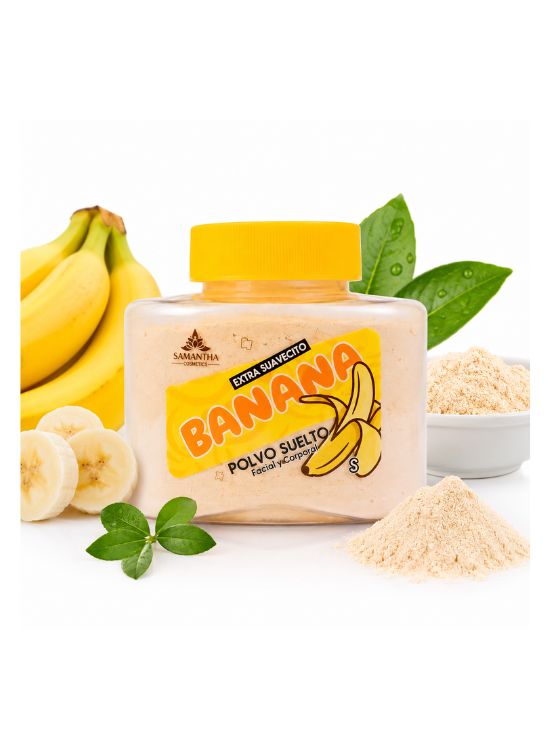 POLVO SUELTO BANANA FACIAL - SAMANTHA - 2