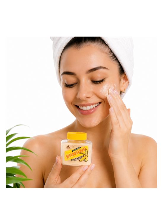 POLVO SUELTO BANANA FACIAL - SAMANTHA - 3