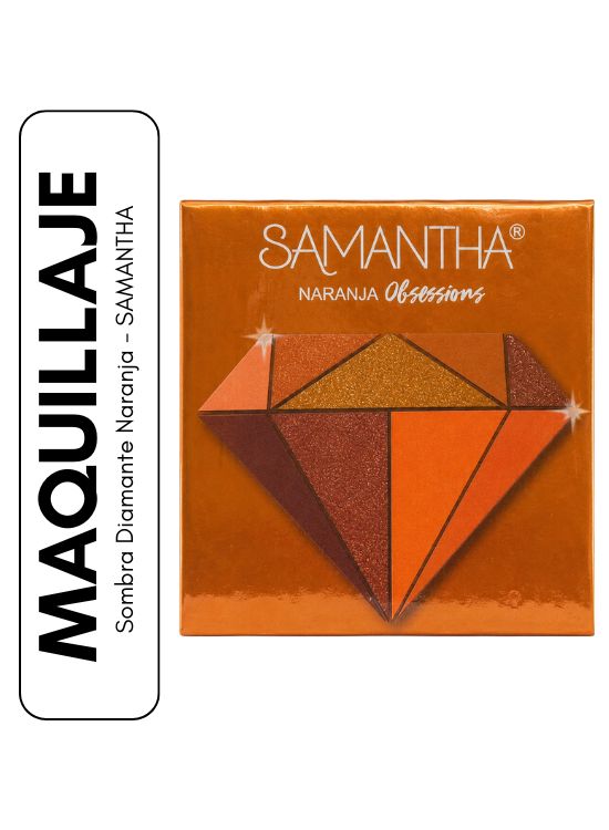 SOMBRA DIAMANTE NARANJA - SAMANTHA - 1