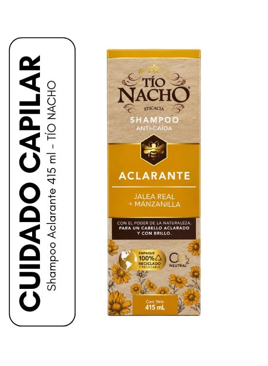 SHAMPOO ACLARANTE 415 ML - TÍO NACHO - 1