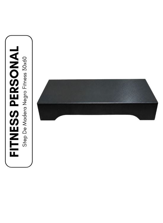 STEP DE MADERA NEGRO FITNESS 30X60 - 1
