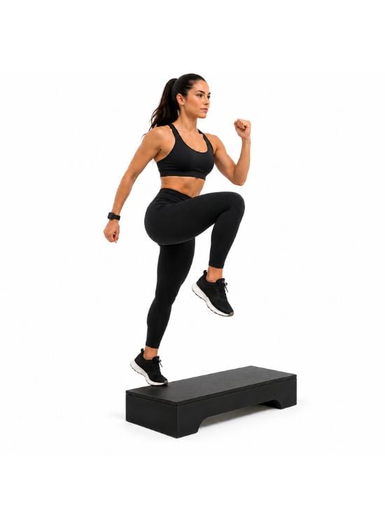 STEP DE MADERA NEGRO FITNESS 30X60 - 3
