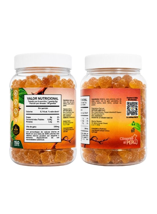 GOMITAS ADULTO UÑA DE GATO - SOTTCOR - 2