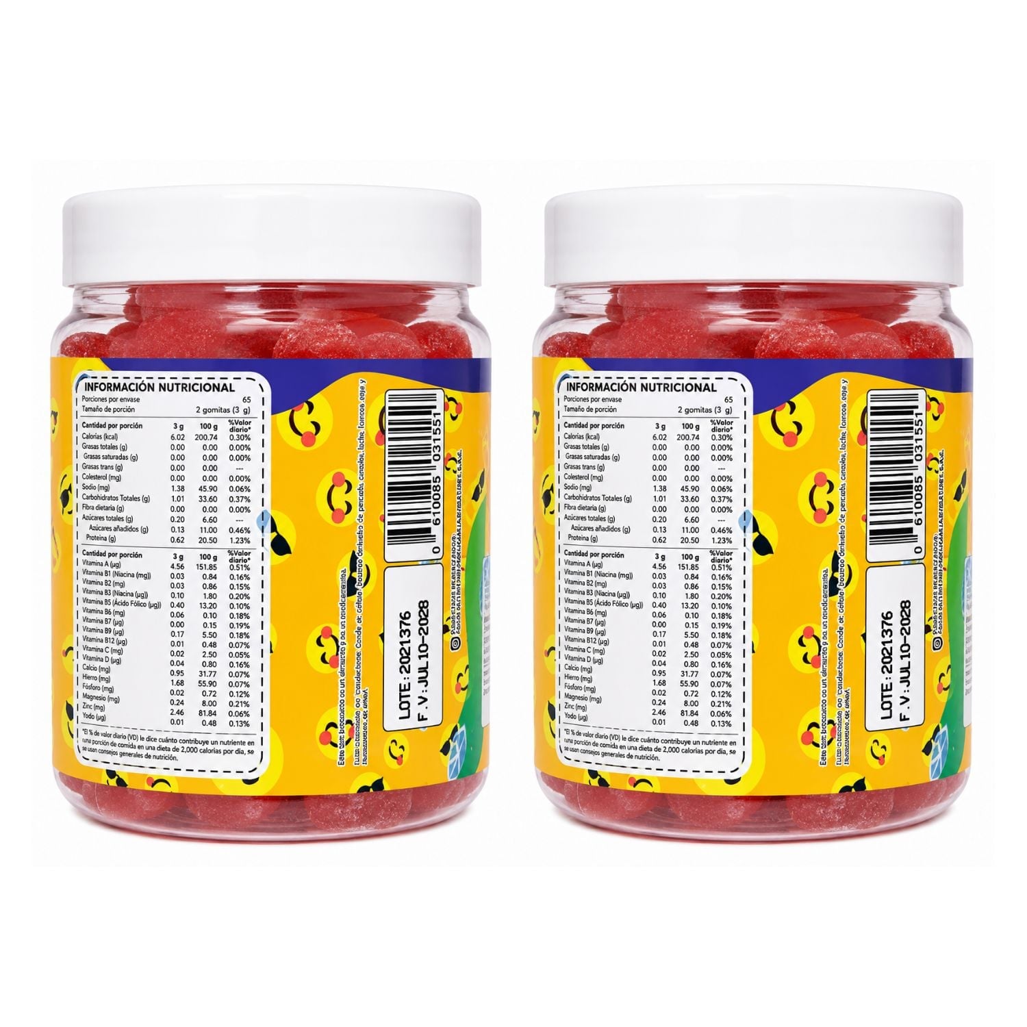 PACK X2 GOMITAS MULTIVITAMINAS NIÑOS - DERMO SUMAK - 3