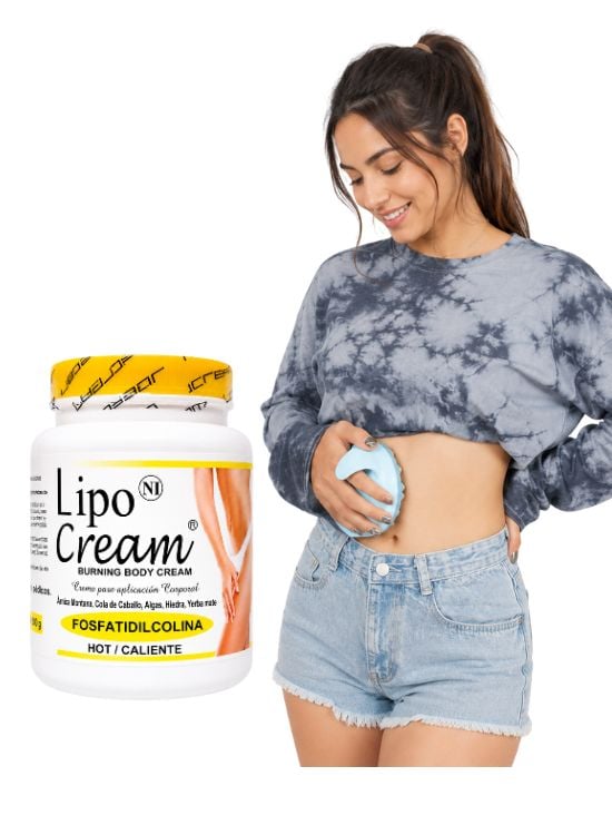 LIPO CREAM FOSFATIDILCOLINA + MASAJEADOR ANTI CELULITIS - 3