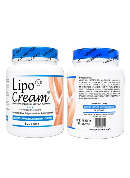 LIPO CREAM BLUE SKY + MASAJEADOR ANTI CELULITIS - 2