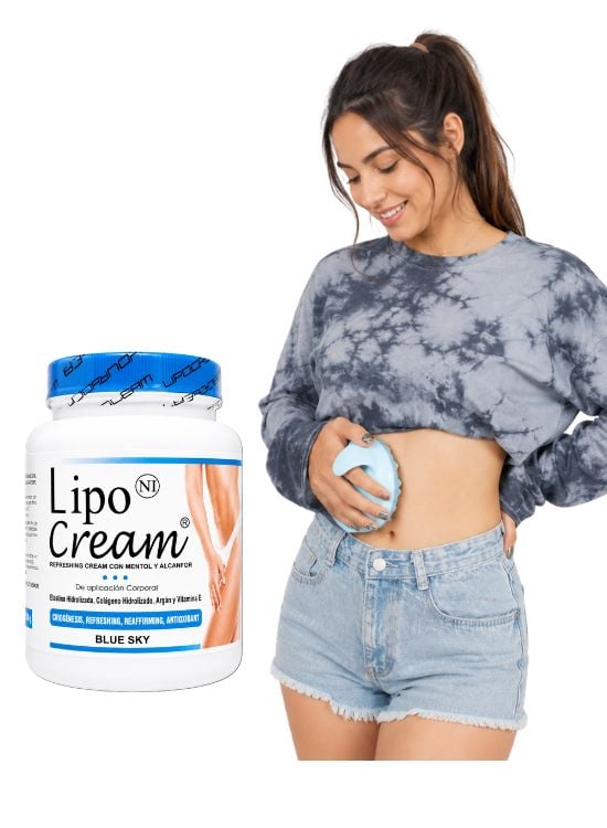 LIPO CREAM BLUE SKY + MASAJEADOR ANTI CELULITIS - 3