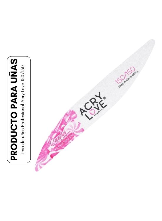 LIMA DE UÑAS PROFESIONAL ACRY LOVE 150/150 - 1
