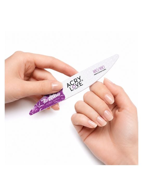 LIMA DE UÑAS PROFESIONAL ACRY LOVE 180/180 - 3