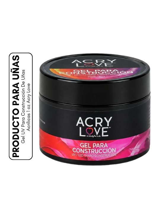GEL UV PARA CONSTRUCCIÓN DE UÑAS ACRÍLICAS 1 OZ ACRY LOVE - 1