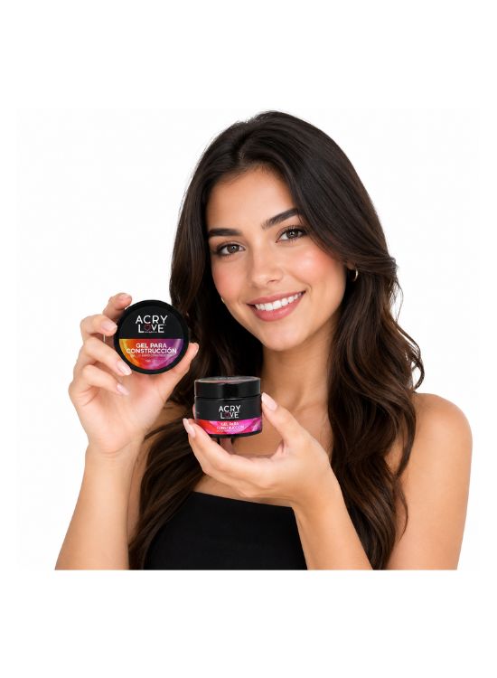 GEL UV PARA CONSTRUCCIÓN DE UÑAS ACRÍLICAS 1 OZ ACRY LOVE - 3