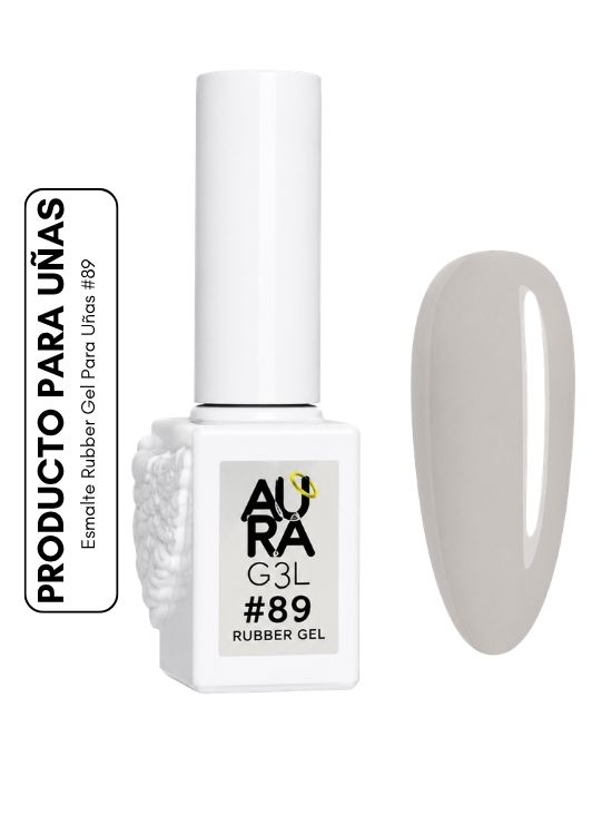 ESMALTE RUBBER GEL PARA UÑAS #89 - AURA - 1