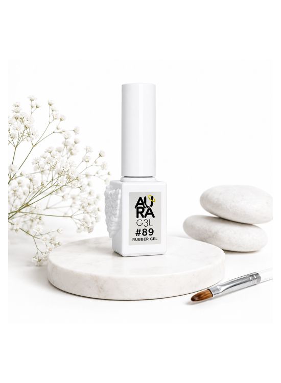 ESMALTE RUBBER GEL PARA UÑAS #89 - AURA - 2