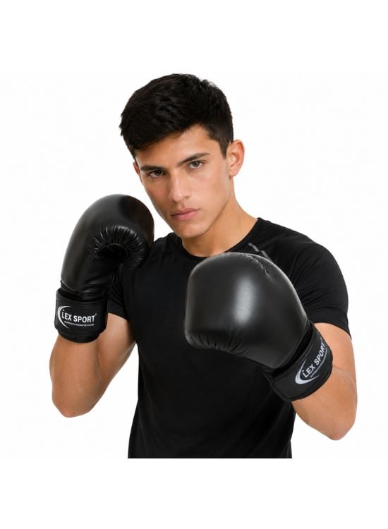 GUANTES DE BOX NACIONAL NEGRO TALLA 16 - 2