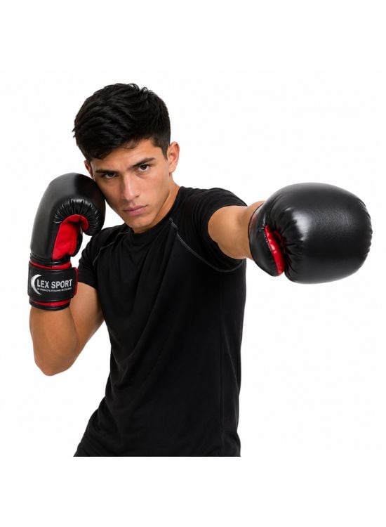 GUANTES DE BOX NACIONAL NEGRO TALLA 18 - 3