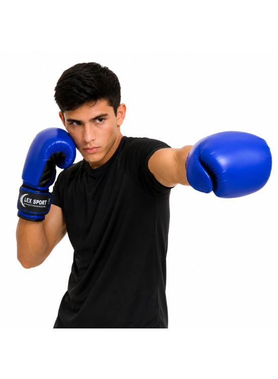 GUANTES DE BOX NACIONAL AZUL TALLA 18 - 3