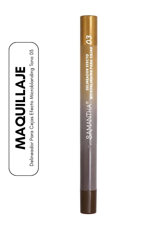 DELINEADOR PARA CEJAS EFECTO MICROBLANDING TONO 03 - 1
