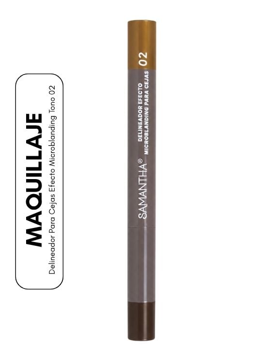 DELINEADOR PARA CEJAS EFECTO MICROBLANDING TONO 02 - 1