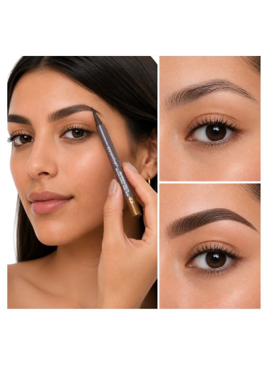 DELINEADOR PARA CEJAS EFECTO MICROBLANDING TONO 02 - 3