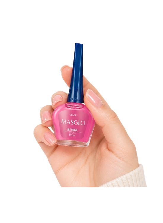 BASE NUTRITIVA ROSADA 13.5 ML - MASGLO - 3