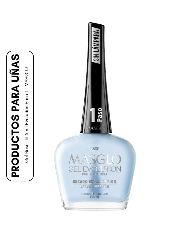 GEL BASE 13.5 ML EVOLUTION PASO 1 - MASGLO - 1