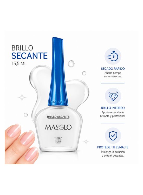 BRILLO SECANTE 13.5 ML - MASGLO - 2