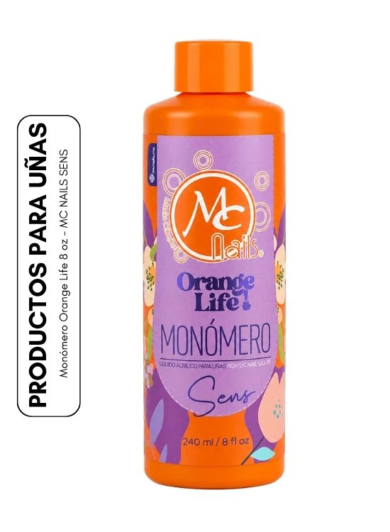 MONÓMERO ORANGE LIFE 8 OZ - MC NAILS SENS - 1