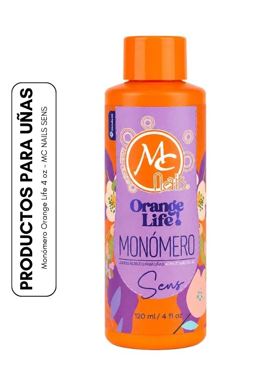 MONÓMERO ORANGE LIFE 4 OZ - MC NAILS SENS - 1
