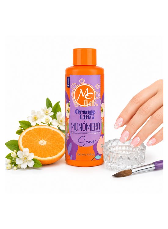 MONÓMERO ORANGE LIFE 4 OZ - MC NAILS SENS - 3