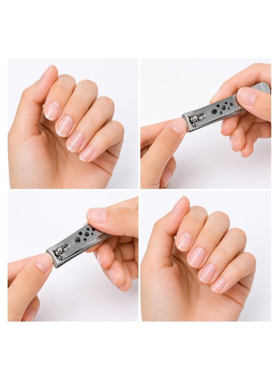 CORTA UÑAS GRANDE DE ACERO - MC NAILS - 3