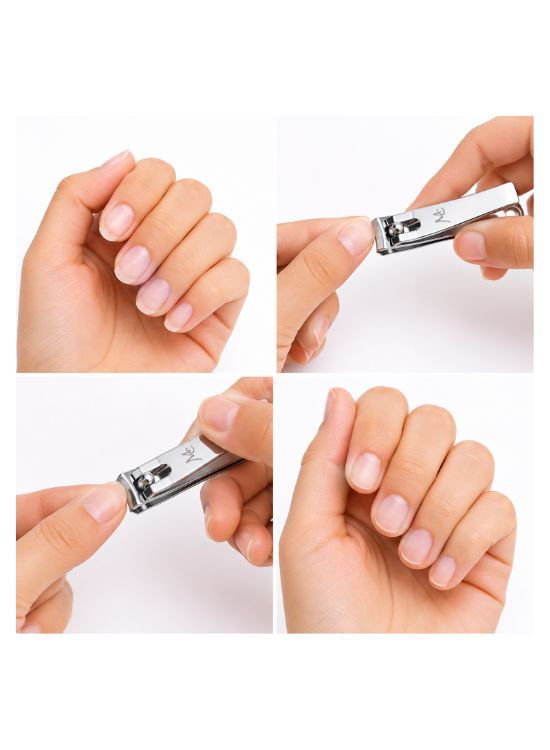 CORTA UÑAS MEDIANO DE ACERO - MC NAILS - 3