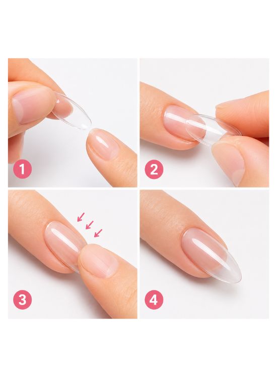 UÑAS POSTIZAS ALMENDRA 288 PZ - MC NAILS - 3
