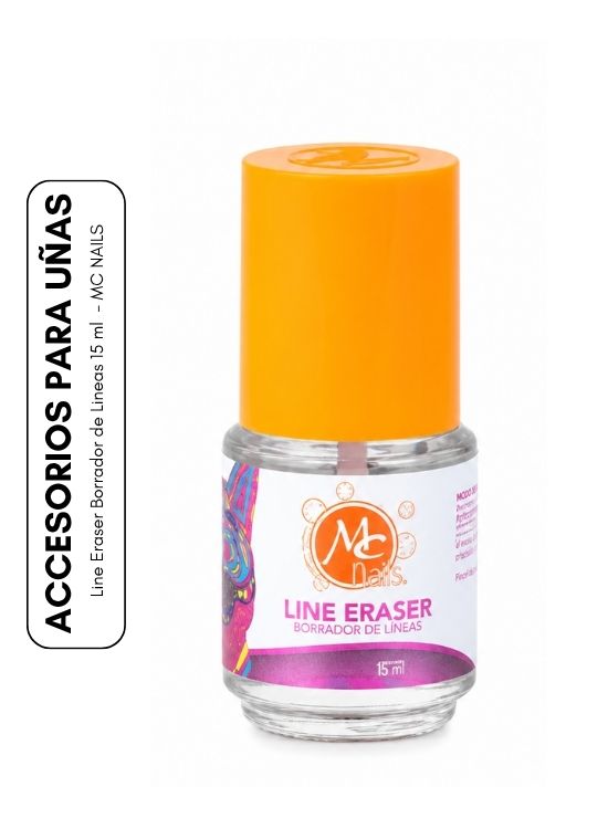 LINE ERASER BORRADOR DE LINEAS 15 ML - MC NAILS - 1