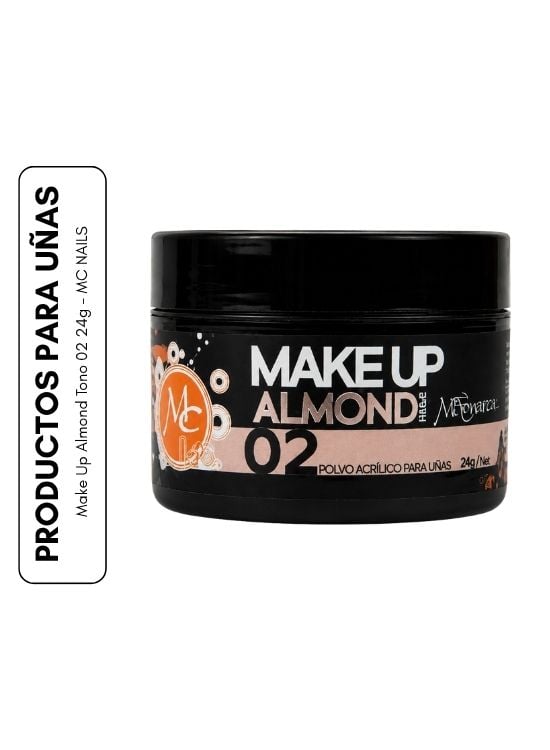 MAKE UP ALMOND TONO 02 24G - MC NAILS - 1