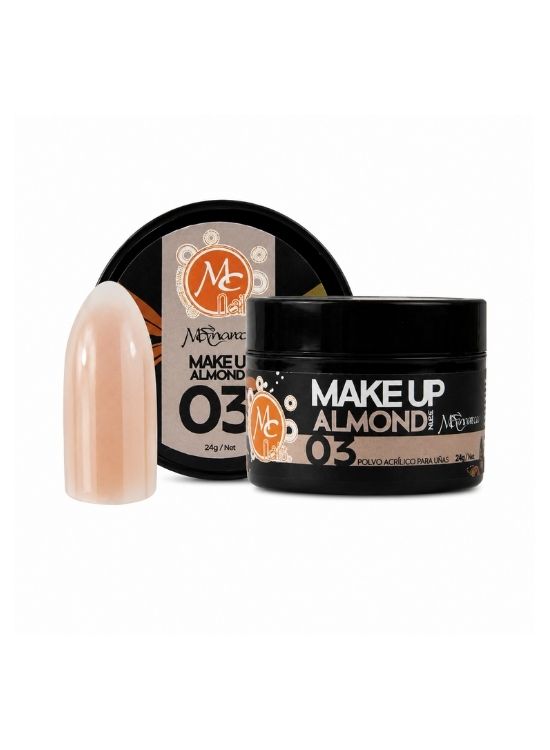 MAKE UP ALMOND TONO 03 24G - MC NAILS - 2