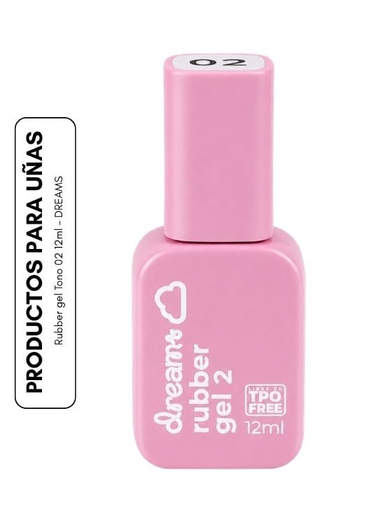 RUBBER GEL TONO 02 12ML - DREAMS - 1