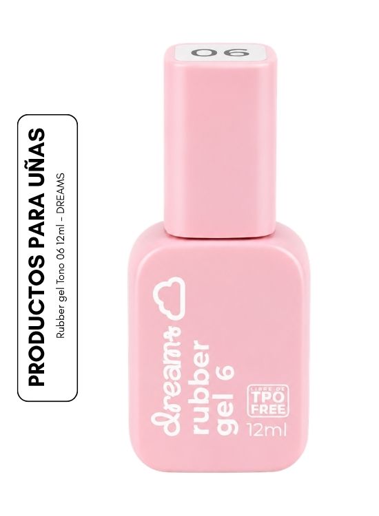 RUBBER GEL TONO 06 12ML - DREAMS - 1