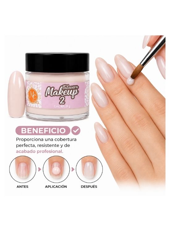 TALAVERA MAKEUP TONO 02 24G - MC NAILS - 3