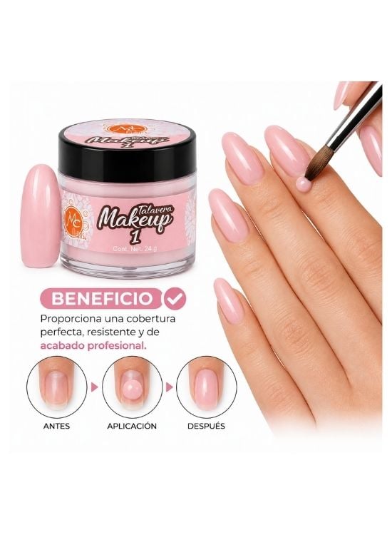 TALAVERA MAKEUP TONO 01 24G - MC NAILS - 3