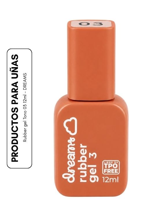 RUBBER GEL TONO 03 12ML - DREAMS - 1