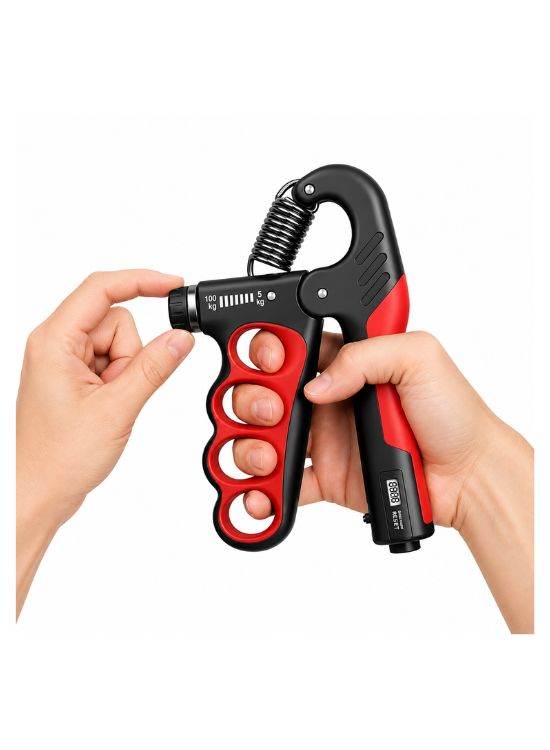HAND GRIP ROJO 100 KG CON CONTADOR - 3