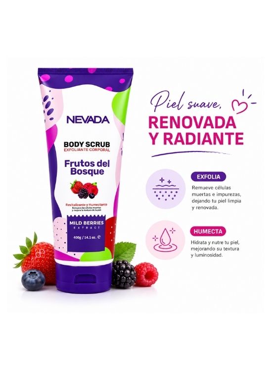 BODY SCRUB FRUTOS DEL BOSQUE - NEVADA - 2