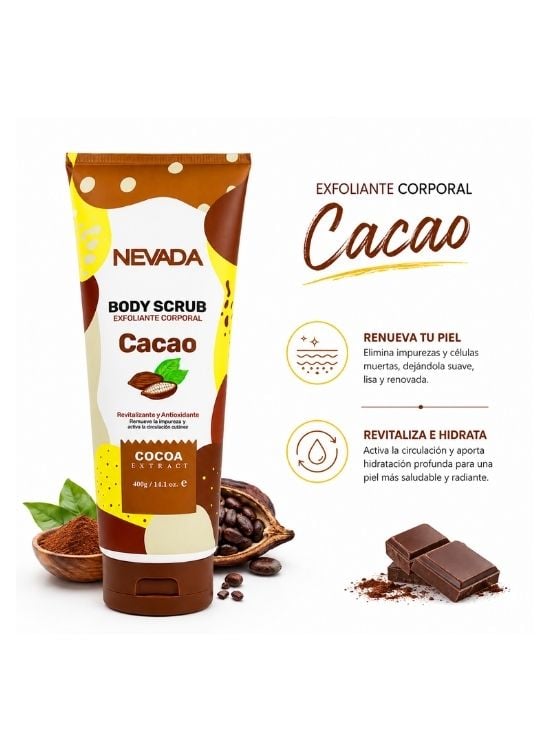 EXFOLIANTE CORPORAL CACAO - NEVADA - 2